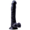 Dildo Black Mont Veined Dong