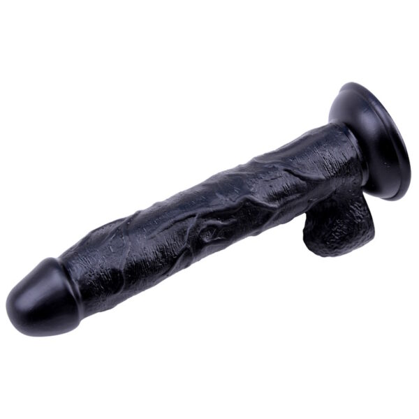 Dildo Black Mont Veined Dong